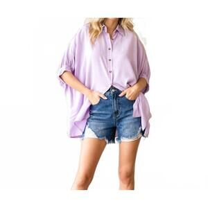 NEW VEVERET on the go tunic top in purple